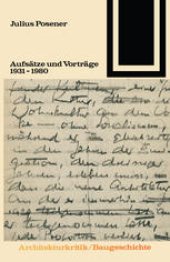 book Aufsätze und Vorträge 1931 – 1980