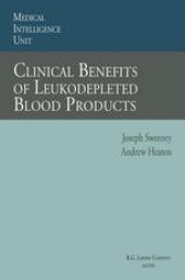 book Clinical Benefits of Leukodepleted Blood Products