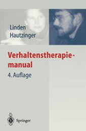 book Verhaltenstherapiemanual: Techniken, Einzelverfahren und Behandlungsanleitungen