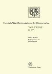 book Rechtsprobleme der Schlüsselgewalt: 229. Sitzung am 15. März 1978 in Düsseldorf