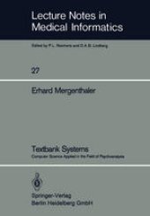 book Textbank Systems: Computer Science Applied in the Field of Psychoanalysis