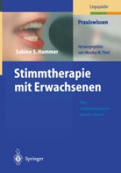 book Stimmtherapie mit Erwachsenen: Was Stimmtherapeuten wissen müssen