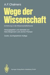 book Wege der Wissenschaft: Einführung in die Wissenschaftstheorie