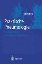 book Praktische Pneumologie für Internisten und Allgemeinmediziner