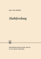 book Marktforschung