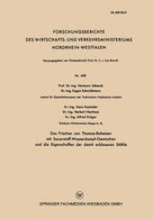 book Das Frischen von Thomas-Roheisen mit Sauerstoff-Wasserdampf-Gemischen und die Eigenschaften der damit erblasenen Stähle