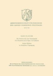 book Die Struktur des Auto Sacramental «Los Encantos de la Culpa» von Calderón. Antiker Mythos in christlicher Umprägung