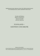 book Finnland — gestern und heute