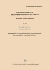 book Maßänderung und Faserbeanspruchung von Wäschestoffen bei verschiedenen Trocknungs-Verfahren