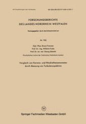 book Vergleich von Korona- und Hitzdrahtanemometer durch Messung von Turbulenzspektren