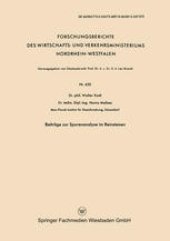 book Beiträge zur Spurenanalyse im Reinsteisen