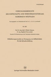 book Brikettierungsversuche zur Erzeugung von Möllerbriketts für die Schwelverhüttung