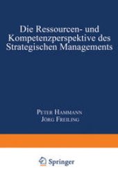 book Die Ressourcen- und Kompetenzperspektive des Strategischen Managements