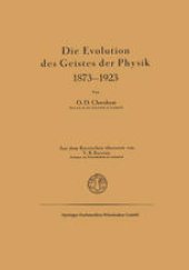 book Die Evolution des Geistes der Physik 1873–1923
