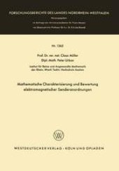 book Mathematische Charakterisierung und Bewertung elektromagnetischer Senderanordnungen