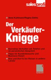 book Der Verkäufer-Knigge: Money machen mit Manieren