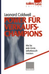 book Power für Verkaufs-Champions: Wie Sie jede Hürde selbstbewußt meistern