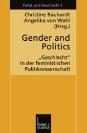 book Gender and Politics: „Geschlecht“ in der feministischen Politikwissenschaft