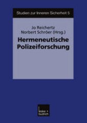 book Hermeneutische Polizeiforschung