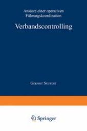 book Verbandscontrolling: Ansätze einer operativen Führungskoordination