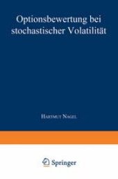 book Optionsbewertung bei stochastischer Volatilität