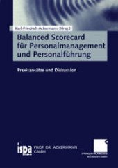 book Balanced Scorecard für Personalmanagement und Personalführung: Praxisansätze und Diskussion