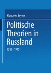 book Politische Theorien in Russland: 1789–1945