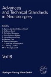 book Advances and Technical Standards in Neurosurgery