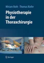 book Physiotherapie in der Thoraxchirurgie