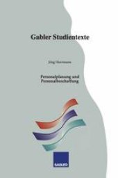 book Personalplanung und Personalbeschaffung