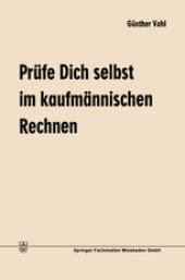 book Prüfe Dich selbst im kaufmännischen Rechnen