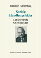 book Soziale Handlungsfelder: Strukturen und Orientierungen