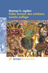 book Frühe Formen des Erlebens