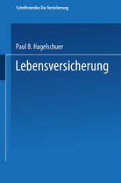 book Lebensversicherung