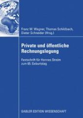 book Private und öffentliche Rechnungslegung