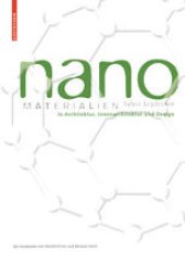 book Nanomaterialien: in Architektur, Innenarchitektur und Design