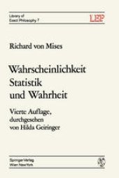 book Wahrscheinlichkeit Statistik und Wahrheit