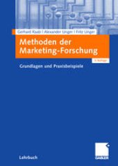 book Methoden der Marketing-Forschung: Grundlagen und Praxisbeispiele