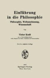 book Einführung in die Philosophie: Philosophie, Weltanschauung, Wissenschaft