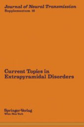 book Current Topics in Extrapyramidal Disorders