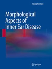 book Morphological Aspects of Inner Ear Disease