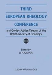 book Third European Rheology Conference and Golden Jubilee Meeting of the British Society of Rheology