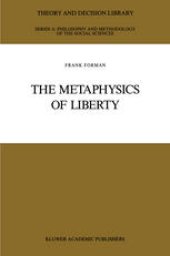 book The Metaphysics of Liberty