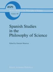 book Spanish Studies in the Philosophy of Science