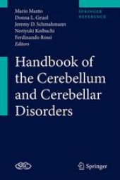 book Handbook of the Cerebellum and Cerebellar Disorders