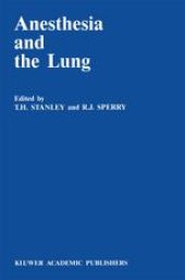 book Anesthesia and the Lung