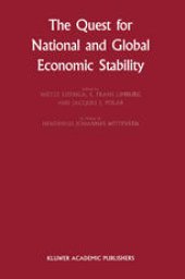 book The Quest for National and Global Economic Stability