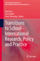 book Transitions to School - International Research, Policy and Practice