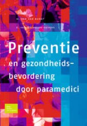 book Preventie en gezondheidsbevordering door paramedici