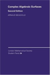 book Complex Algebraic Surfaces 